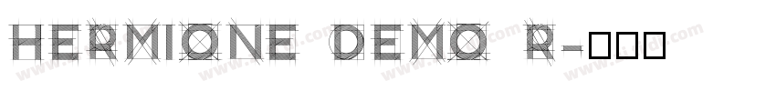 HERMIONE DEMO R字体转换